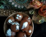 A picture of step 11 of Bread gulab jamun.