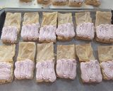 Szederhabos leveles kocka recept fázis 11 fotója