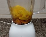 Foto del paso 1 de la receta: Licuado de durazno, chía y mango 🍑🥭 :)