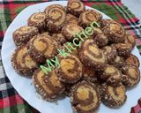 صورة لخطوة 11 من وصفة حلوى الحلزون ❤️🐌🐌🐌❤️