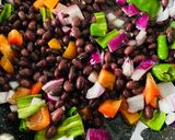 A picture of step 1 of Mexican rice in oven.