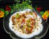 A picture of step 3 of Mash ki daal ka dahi bharray.