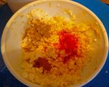 A picture of step 2 of Paneer (or Chaana) Cutlet / Pakoda with Dhania Chutney.