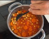Foto del paso 4 de la receta: Fideos con garbanzos y zanahoria