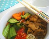Foto langkah ke 5 dari resep Mie Ayam Jamur (#postingrame2_mie).