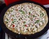 A picture of step 4 of Mogar Moong Dal Healthy Stuffed Dosa.