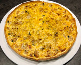 Foto del paso 13 de la receta: Quiche de gambones al pil pil con puerro y mozzarella
