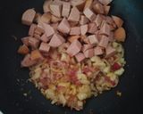 Foto langkah ke 3 dari resep Nasi Goreng Korea.