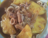 Foto langkah ke 5 dari resep Cumi cumi saos asam manis.