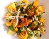 Hình bước làm 3 của món 🌱 Salad Xoài Ngò (Raw Vegan)