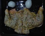 Foto del paso 4 de la receta: Pollo pintado con mostaza e ingredientes extras!