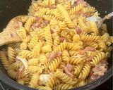 Foto del paso 4 de la receta: Pasta queso de cabra bacon y miel