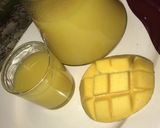 A picture of step 4 of Mango juice.