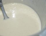 A picture of step 3 of American Pancakes.