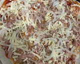 Gyors pizza tortillából (630kalória) recept fázis 2 fotója