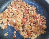 รูปขั้นตอนการทำที่ 3 ของ น้ำพริกอ่อง อกไก่ผสมหมู