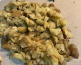 Foto del paso 1 de la receta Berenjenas rellenas de quinoa y verduritas
