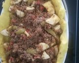 Foto del paso 5 de la receta: Pastel relleno de papa 🥮