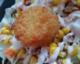 Une image de l'étape 6 de Salade de chèvre chaud.