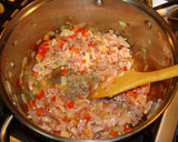 Foto del paso 3 de la receta: CHUPE DE POLLO. JON STYLE