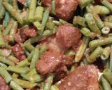 A picture of step 1 of Phalian Gosht.