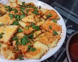 सूजी बेसन ढोकला (sooji besan dhokla recipe in Hindi) रेसिपी चरण 8 फोटो