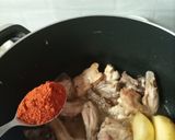 A picture of step 4 of Chicken Biryani(Al rehman Style).