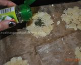 A picture of step 2 of Cheese Crisps.