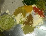 A picture of step 2 of Methi Muthia.