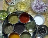 A picture of step 1 of Khandeshi Masala Khichdi.