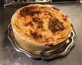 Une image de l'étape 12 de Flan pâtissier aux pêches de vigne.