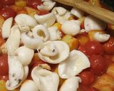 A picture of step 3 of Seppie e patate in umido squid and potato stew.