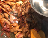 Foto del paso 2 de la receta: Noodles con pollo y bacon🍜