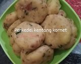 Foto langkah ke 3 dari resep Perkedel kentang kornet.