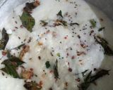 A picture of step 2 of Curd rice.