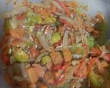 Foto del paso 1 de la receta: Tarta de pollo con verduras 🥕🫑🧅🧄