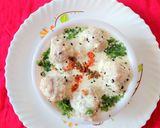 नारियल स्टफ्ड दही बड़े (Nariyal stuff dahi bade recipe in Hindi) रेसिपी चरण 3 फोटो