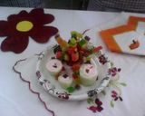 A picture of step 9 of Fruit delight sandwich.