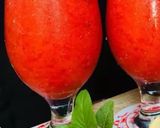 A picture of step 5 of Strawberry 🍓 Coconut 🥥 Drink.