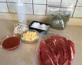 Foto del paso 1 de la receta: Filetes de ternera a la napolitana