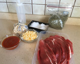 Foto del paso 1 de la receta: Filetes de ternera a la napolitana