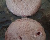 A picture of step 1 of My Hallumi Steak Burger on a seeded Brioch Bun ❤.