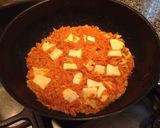Foto del paso 3 de la receta: Tortilla de zanahoria y pollo nutritiva!