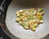 A picture of step 3 of Vrat ki Sabudana Potato Khichadi,morning breakfast or Lunch Satvik recipe.