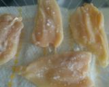 Foto del paso 3 de la receta: Pechugas rellenas de Jamón, Queso y rebozado a lo Carmelita
