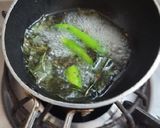 A picture of step 3 of Coconut chutney.