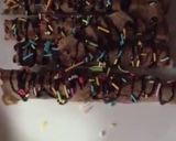 A picture of step 3 of Chocolate wafers.
