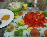A picture of step 2 of Chicken Biryani😋💛🍲.