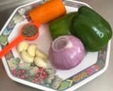 A picture of step 2 of Desi Style Masala Pasta.