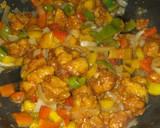 Foto del paso 7 de la receta: Pollo agridulce al estilo wok 🤗